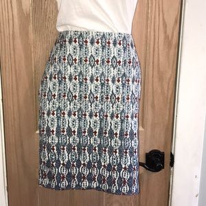 Loft skirt size 2